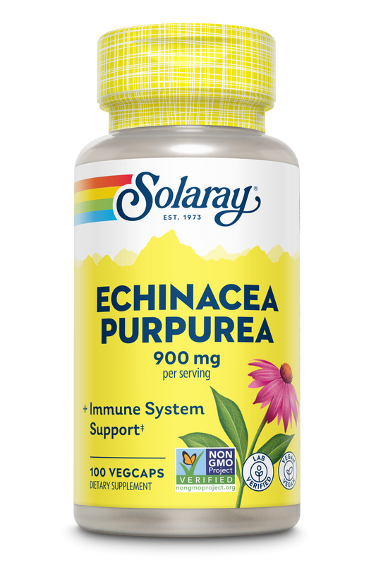 Organic Echinacea Purpurea Root 900mg 100 Count