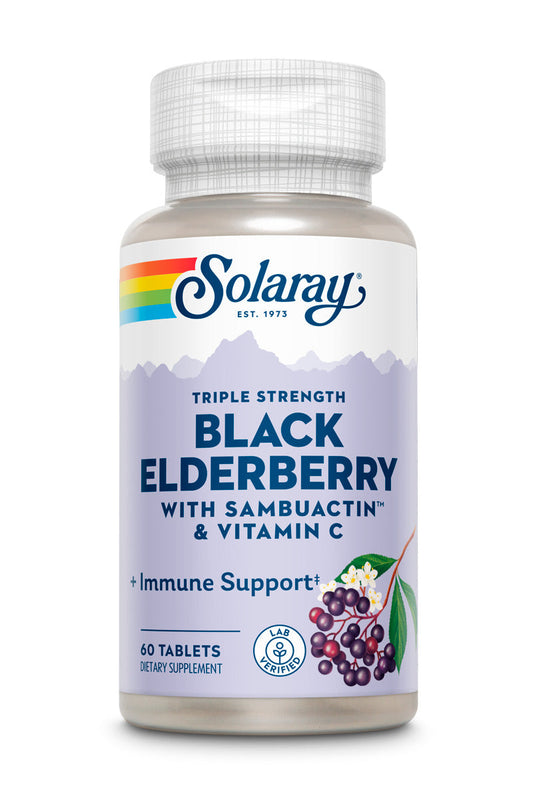 Black Elderberry W/Sambuactin & Vitamin C 60 Count