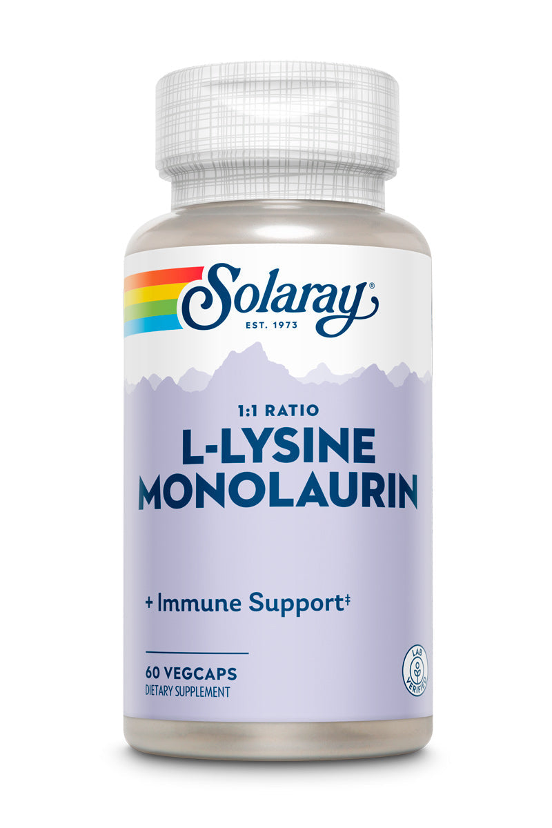 L-Lysine & Monolaurin 1:1 Ratio 60 Count