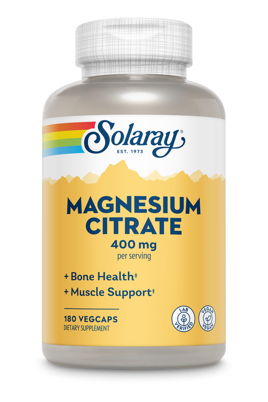 Magnesium Citrate 400mg 180 Count
