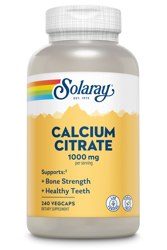 Calcium Citrate W/Vitamin D 1000mg 240 Count