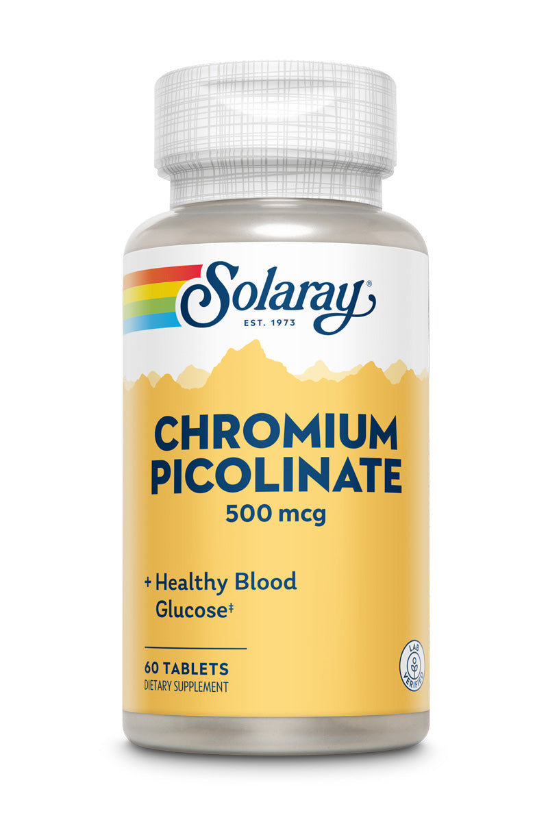 Chromium Picolinate 500mcg 60 Count