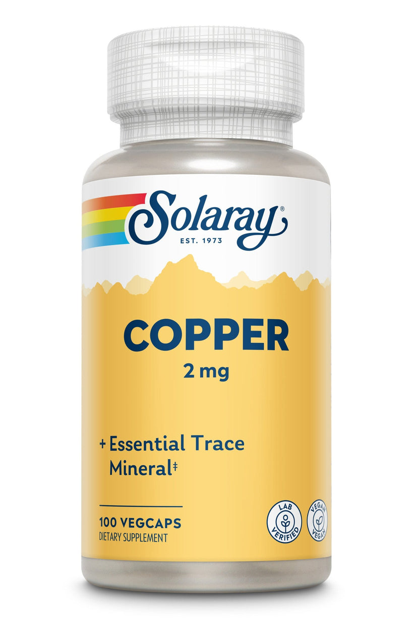 Copper 2mg 100 Count