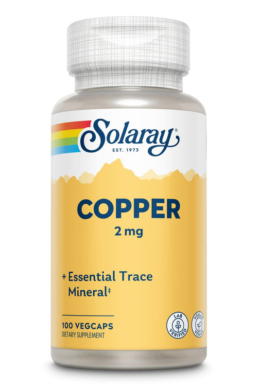 Copper 2mg 100 Count