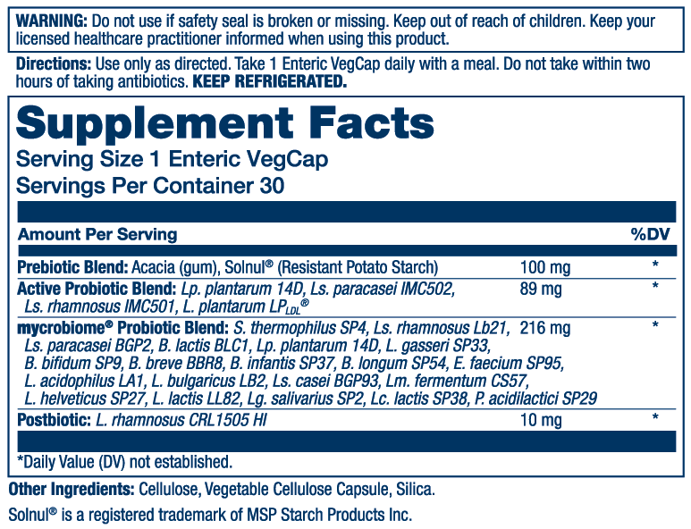 Complete Probiotic Active 30 Count