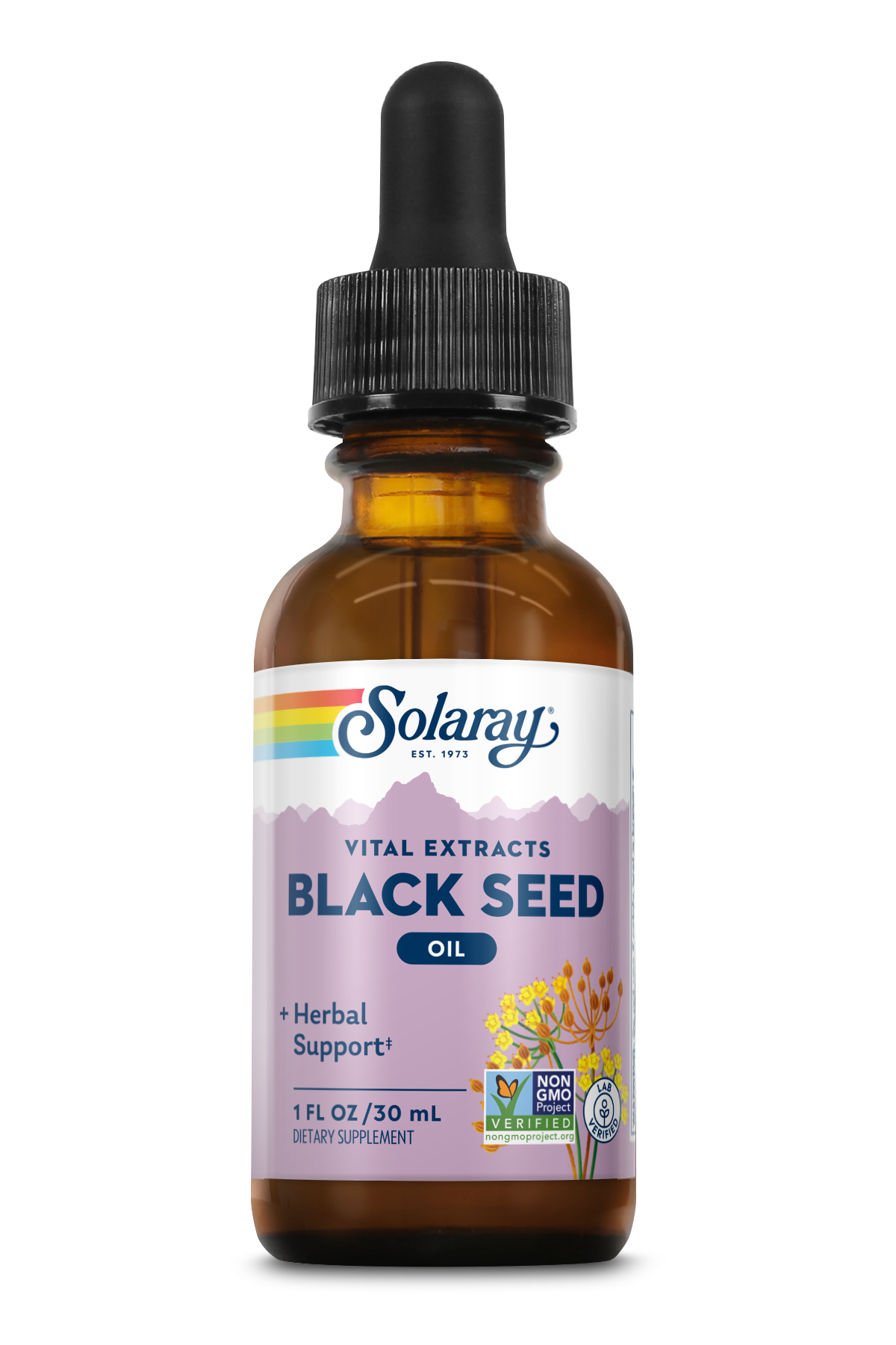 Cold Pressed Black Seed Oil 7% Thymoquinone 1oz.