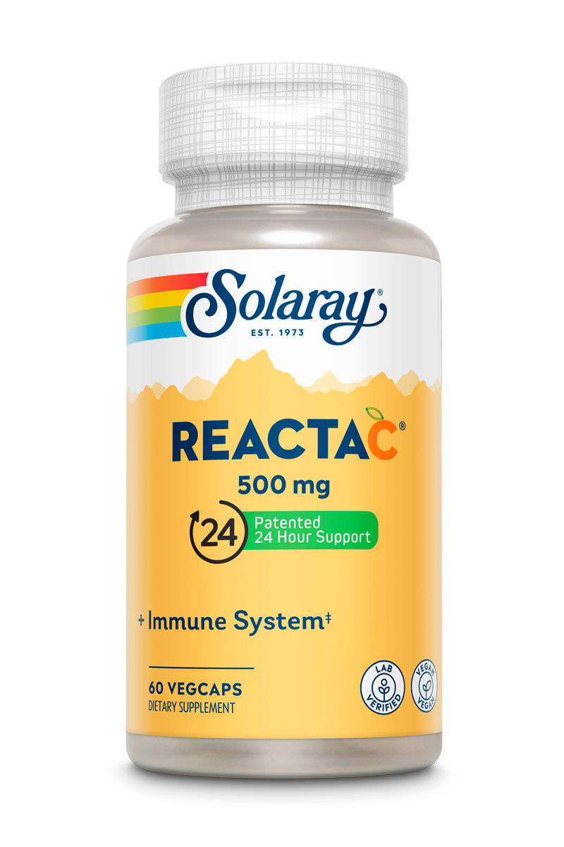 Reacta C 500mg W/Bioflavonoids 60 Count
