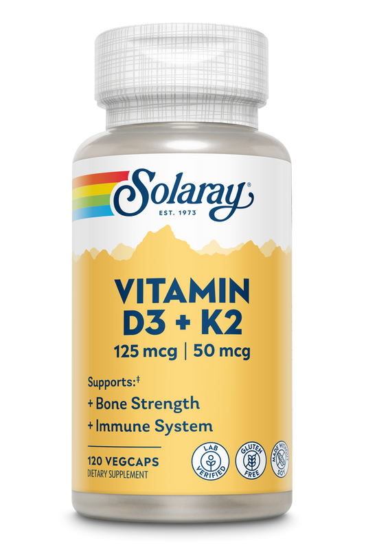 Vitamin D3 + K2          120 count