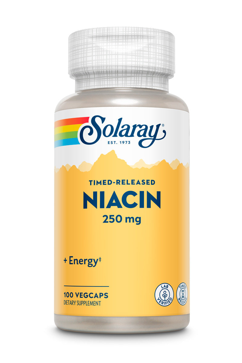 Niacin Timed-Release 250mg 100 Count