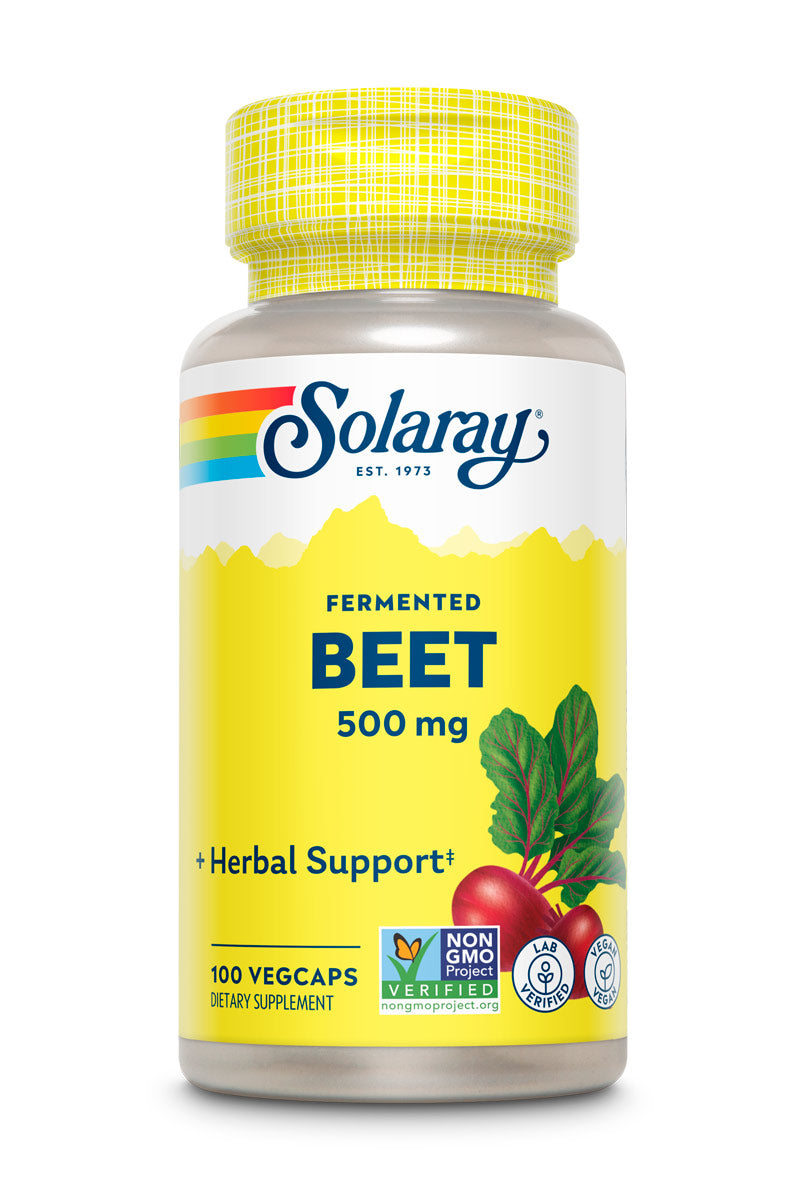 Organic Fermented Beet Root 500mg 100 Count