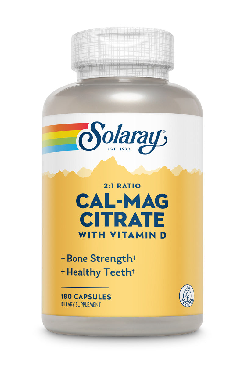 Cal-Mag Citrate W/Vitamin D 180 Count