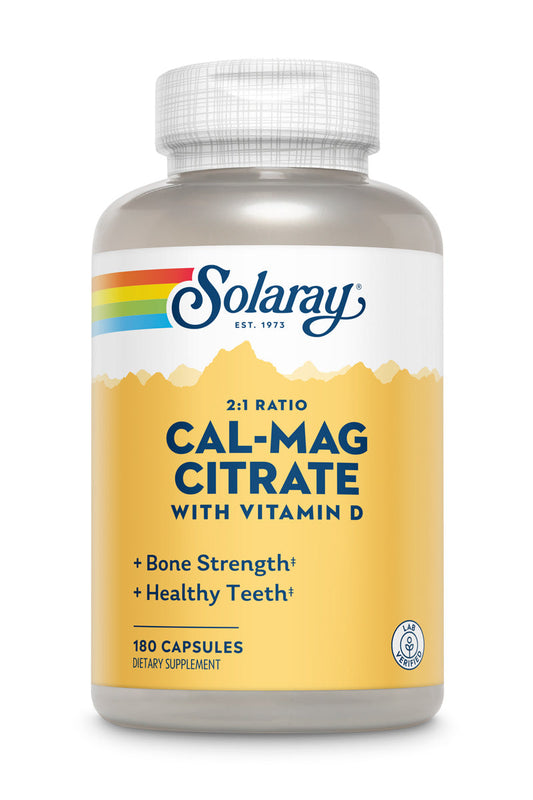 Cal-Mag Citrate W/Vitamin D 180 Count