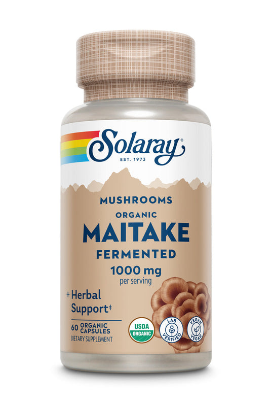 Organic Maitake Mushroom (Fermented) 500mg 60 Count