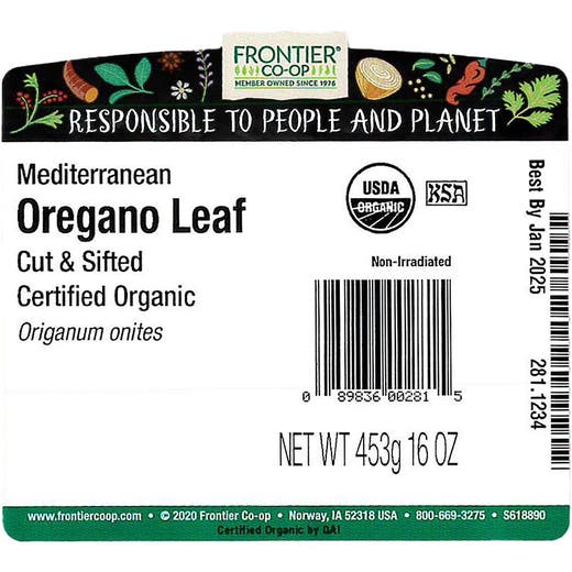 Oregano Leaf Cut & Sifted (Bulk) C/O