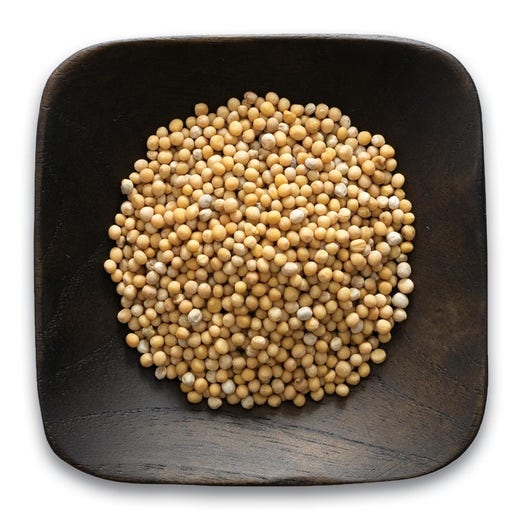 Yellow Mustard Seed Whole Organic