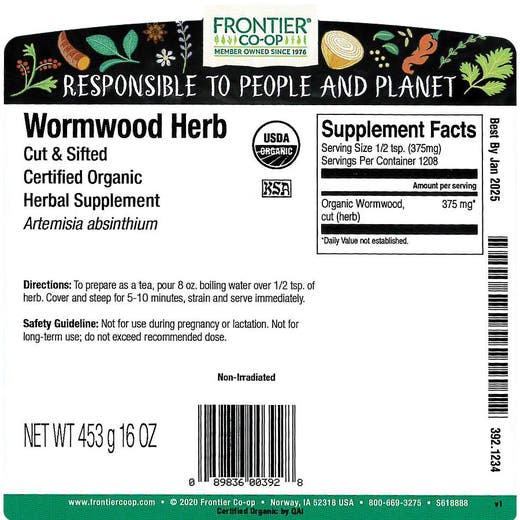 Wormwood C/S Organic