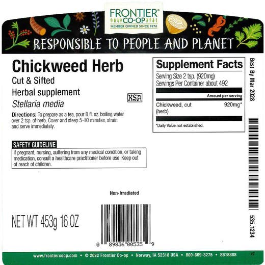Chickweed Herb C/S