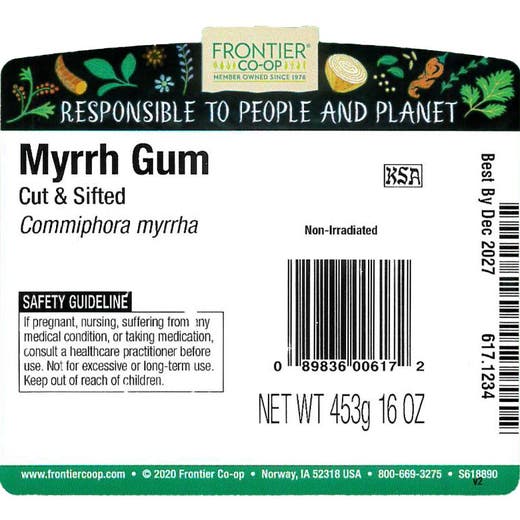 Myrrh Gum C/S (Bulk)