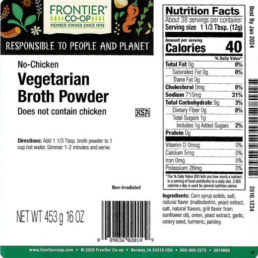 Broth Powder Chicken Flavor