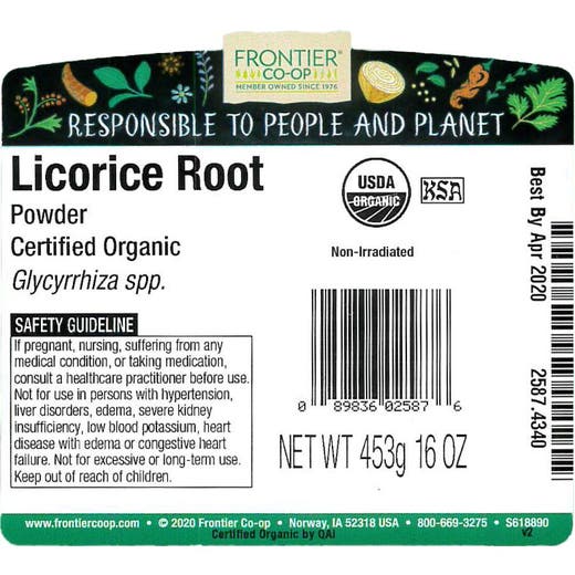 Licorice Root Powder Organic