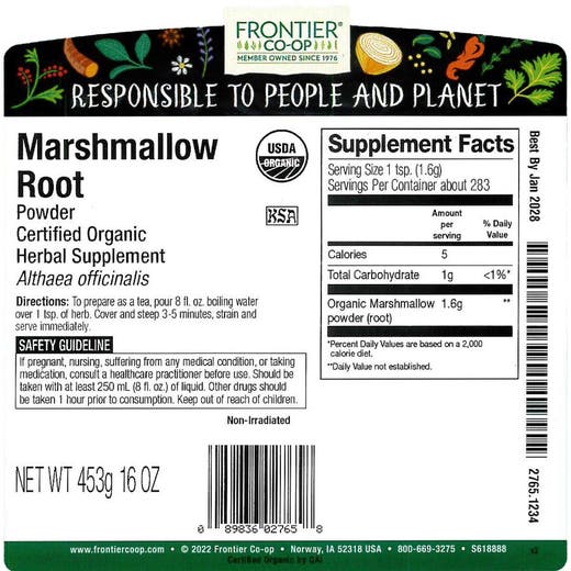Marshmallow Root Powder Organic