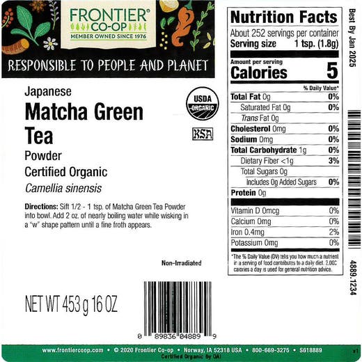 Japanese Matcha Green Tea Organic