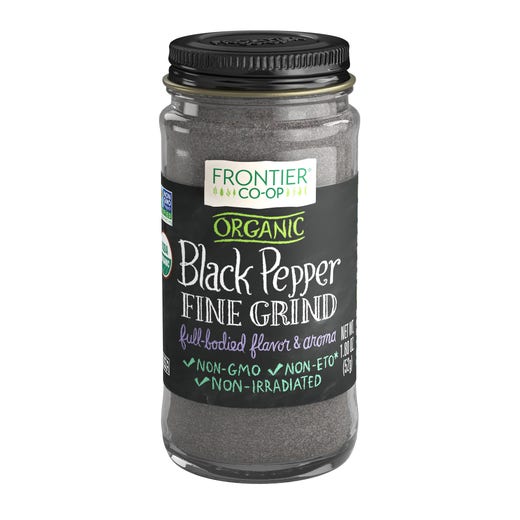 Black Pepper Fine Grind Organic