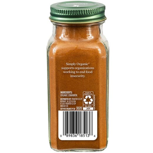 Organic Cinnamon Ground 2.45oz.