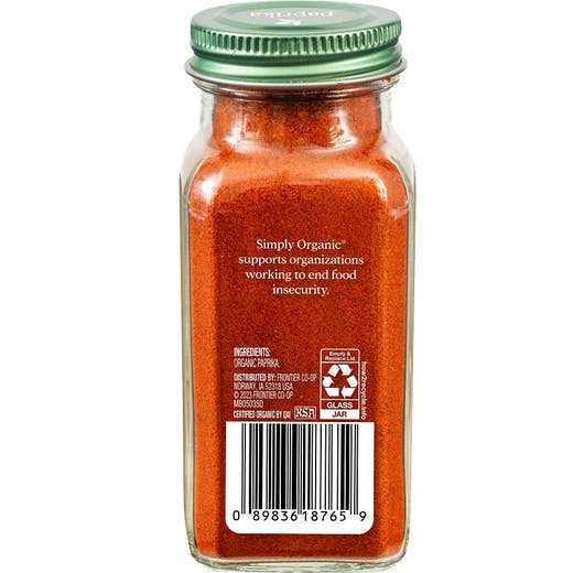 Organic Paprika Ground 2.96oz.
