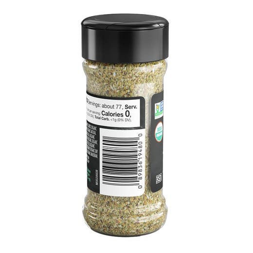 Organic Salt-Free All Purpose Seasoning 2.50oz.
