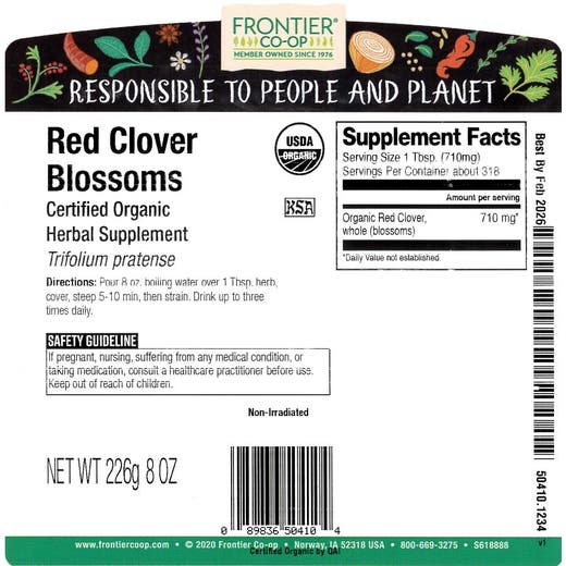 Red Clover Blossoms C/O 8oz.