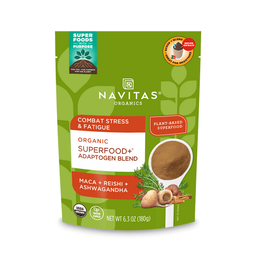 Organic Superfood + Adaptogen Blend Powder 6.3oz.