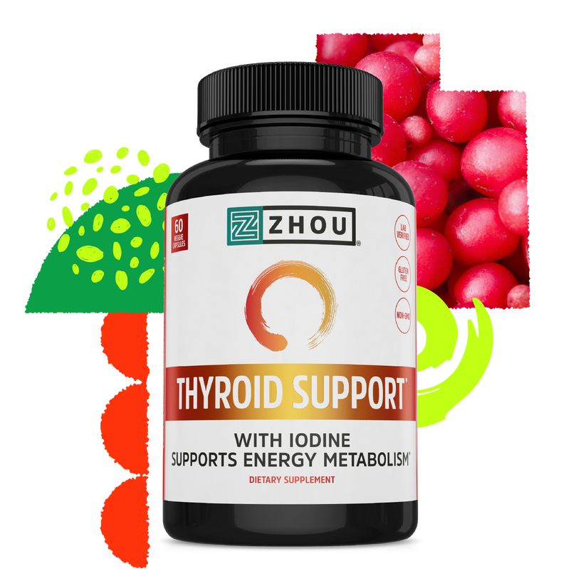 Thyroid Support W/Iodine 60 Count