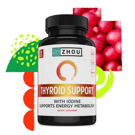 Thyroid Support W/Iodine 60 Count