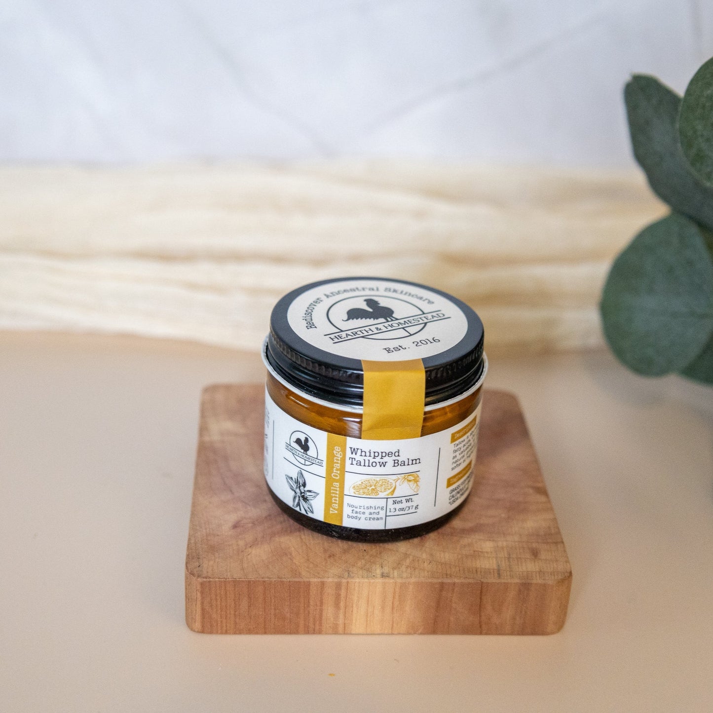 Whipped Tallow Balm Vanilla Orange
