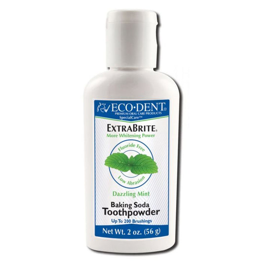 ExtraBrite Toothpowder Fluoride Free 2oz.
