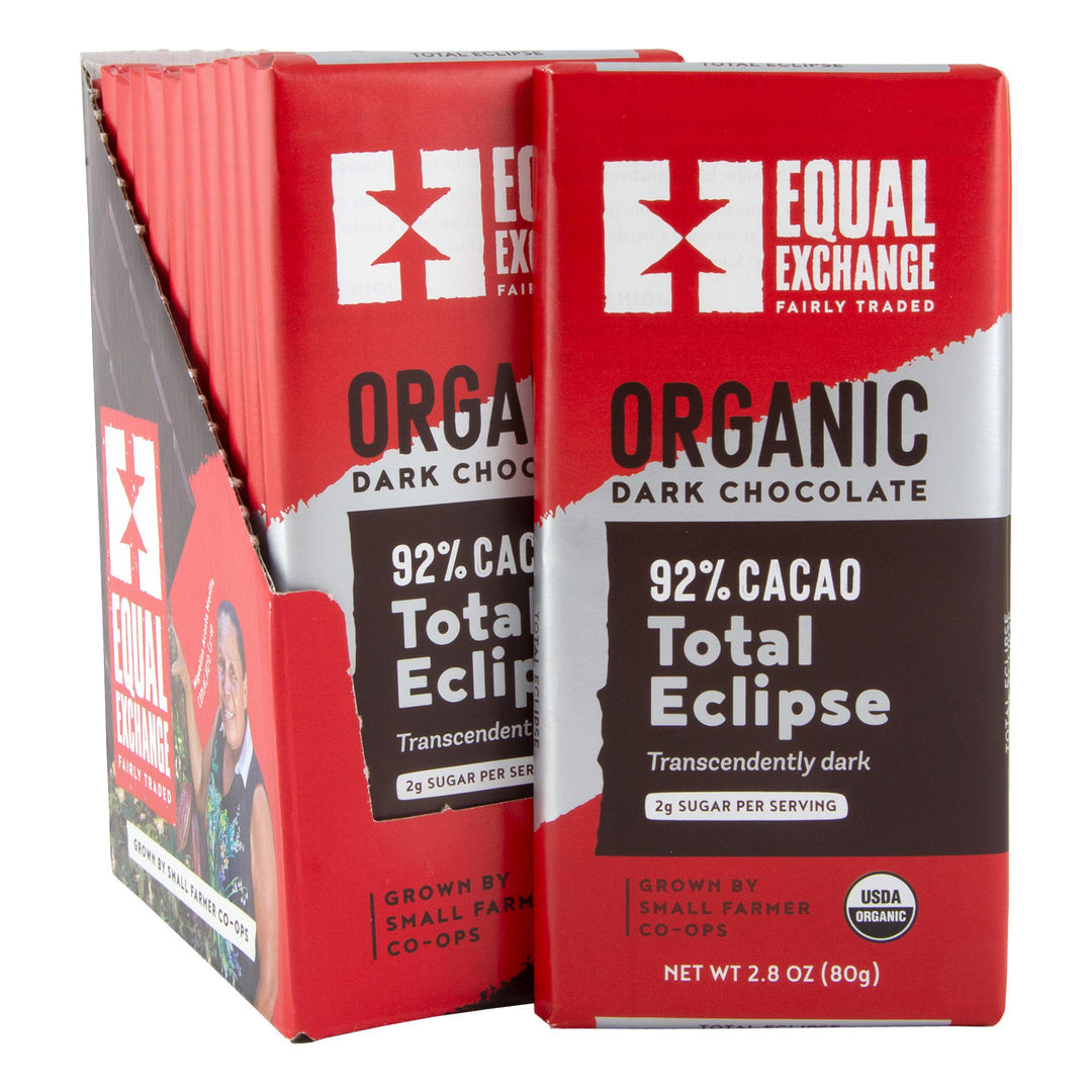 Organic Dark Chocolate 92% Cacao 2.8oz. 1 Count