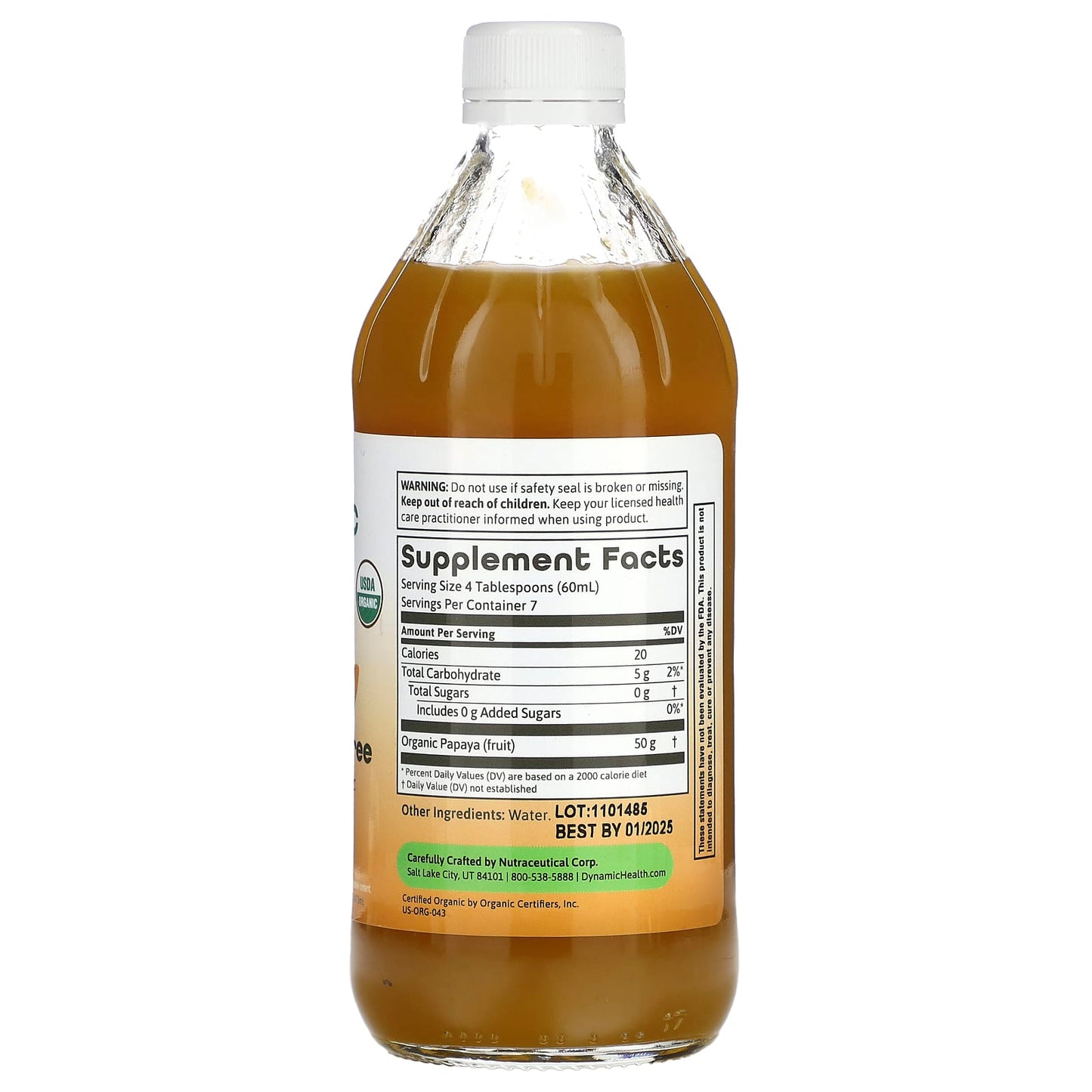 Papaya Puree 16oz.