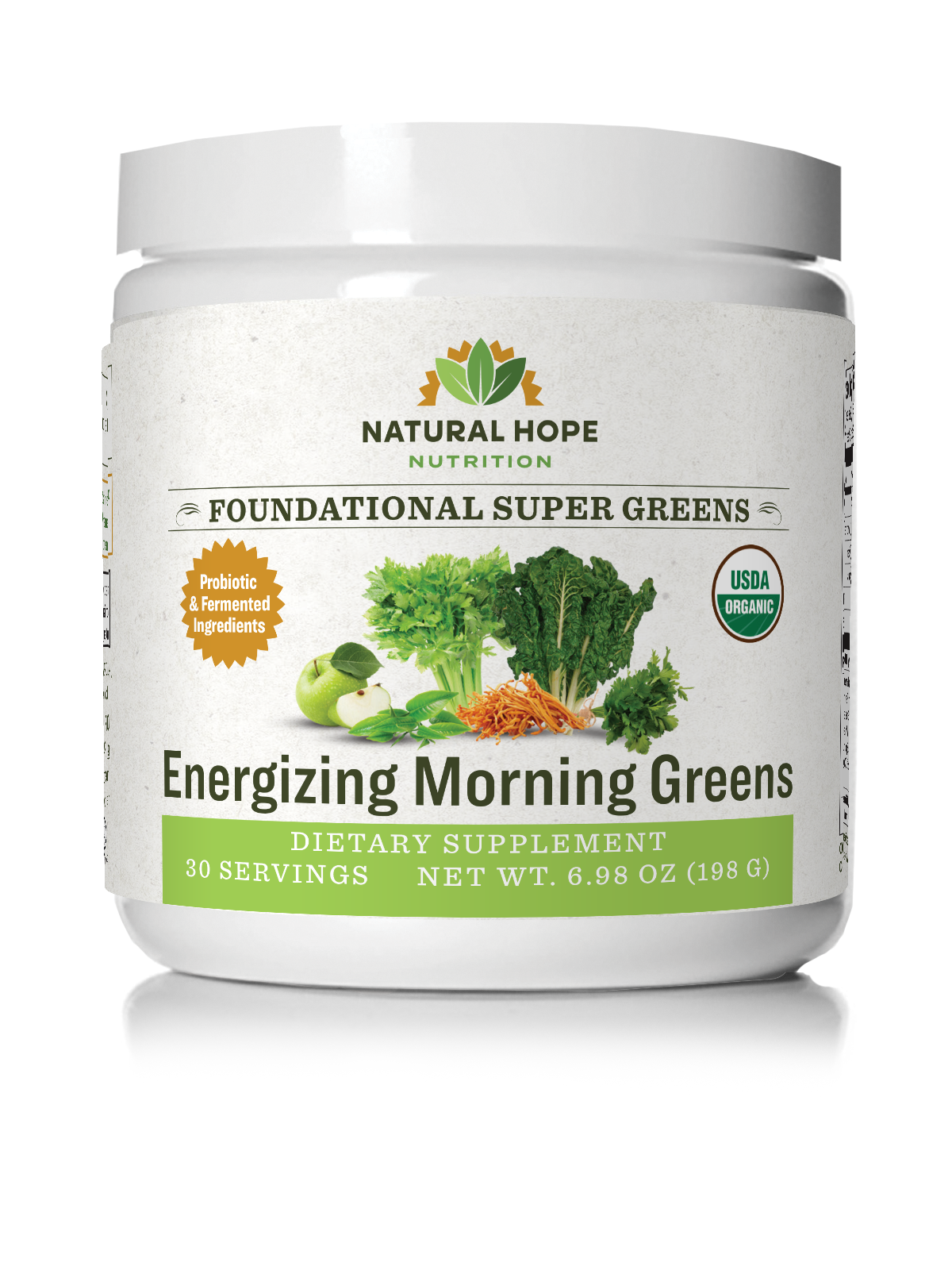 Energizing Morning Greens 30 Bulk Servings
