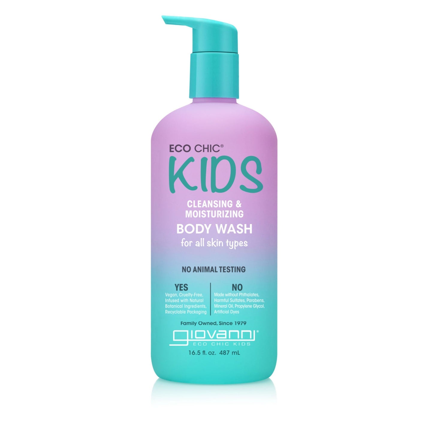 Eco Chic Kids Cleansing & Moisturizing Body Wash 16.5oz.