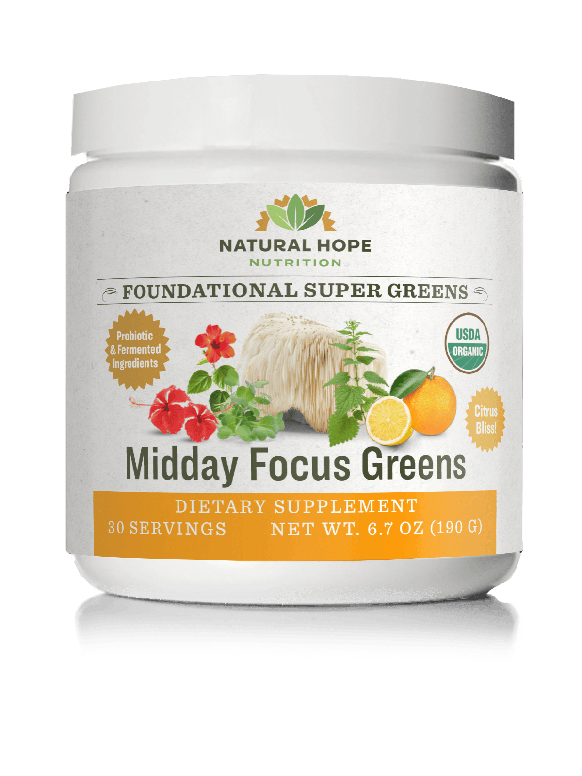 Midday Focus Greens 30 Servings