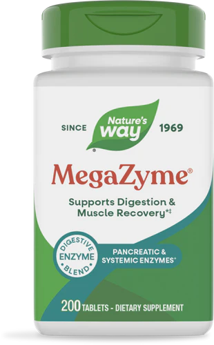 MegaZyme Pancreatic & Systemic Enzymes 200 Count