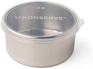 Silicone + Stainless Round Container