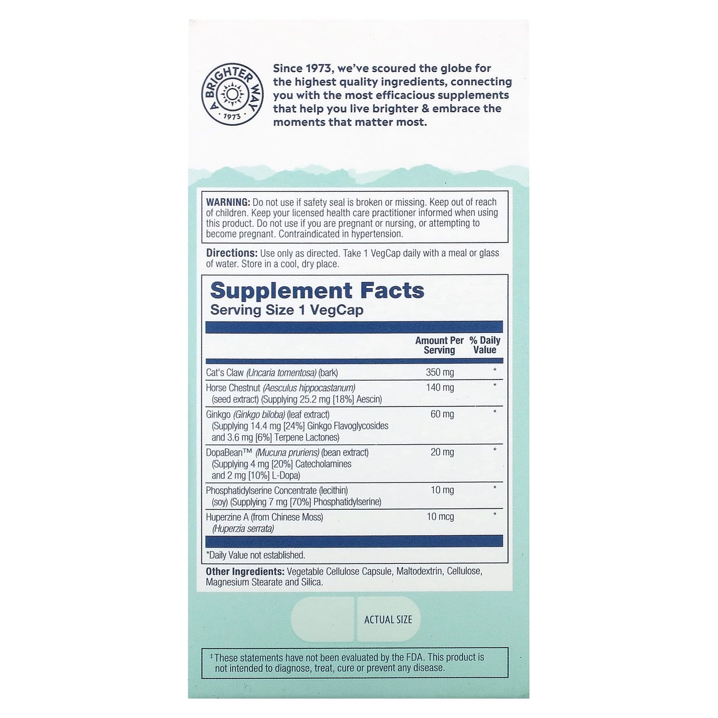 SharpMind Brain Formula 60 Count