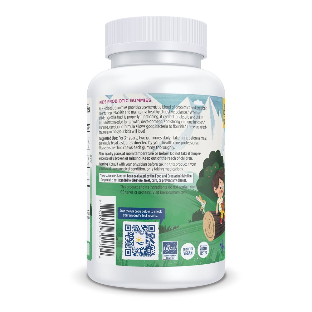 Kids Probiotic Gummies Berry 60 Count