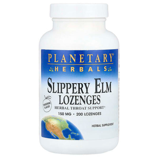 Slippery Elm Lozenges Tangerine 200 Count