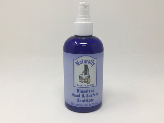 Rinseless Hand & Surface Sanitizer 8oz.