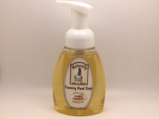 Foaming Hand Soap Sparkling Grapefruit 8oz.