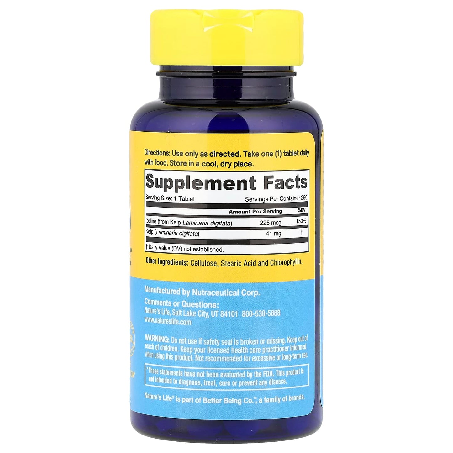 Icelandic Kelp 41mg 250 Count