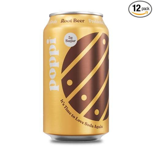 Poppi Root Beer 12oz. 1 Count